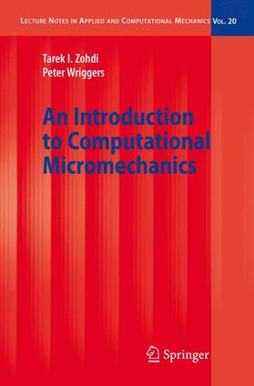 Wriggers / Zohdi |  An Introduction to Computational Micromechanics | Buch |  Sack Fachmedien