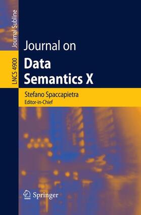  Journal on Data Semantics X | Buch |  Sack Fachmedien