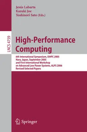 Labarta / Joe / Sato |  High-Performance Computing | eBook | Sack Fachmedien