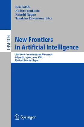 Satoh / Kawamura / Inokuchi |  New Frontiers in Artificial Intelligence | Buch |  Sack Fachmedien