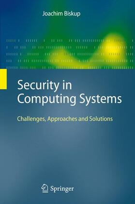 Biskup |  Security in Computing Systems | Buch |  Sack Fachmedien