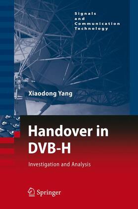 Yang |  Handover in DVB-H | Buch |  Sack Fachmedien