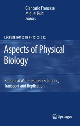 Franzese / Rubi |  Aspects of Physical Biology | Buch |  Sack Fachmedien