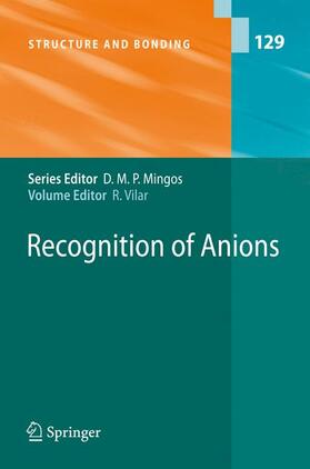 Vilar |  Recognition of Anions | Buch |  Sack Fachmedien
