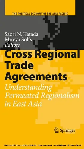 Katada / Solis / Solís |  Cross Regional Trade Agreements | eBook | Sack Fachmedien