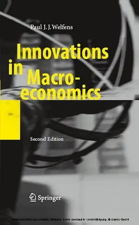 Welfens |  Innovations in Macroeconomics | eBook | Sack Fachmedien