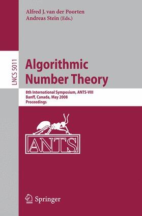 Stein / van der Poorten |  Algorithmic Number Theory | Buch |  Sack Fachmedien