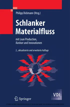 Dickmann |  Schlanker Materialfluss | eBook | Sack Fachmedien