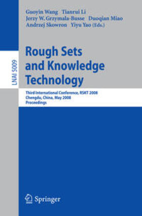 Wang / Li / Grzymala-Busse |  Rough Sets and Knowledge Technology | eBook | Sack Fachmedien