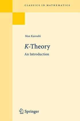 Karoubi |  K-Theory | Buch |  Sack Fachmedien