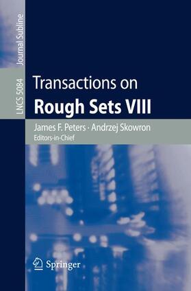  Transactions on Rough Sets VIII | Buch |  Sack Fachmedien