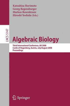 Horimoto / Yoshida / Regensburger |  Algebraic Biology | Buch |  Sack Fachmedien