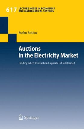 Schöne |  Auctions in the Electricity Market | Buch |  Sack Fachmedien