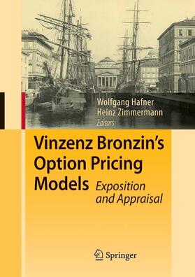 Hafner / Zimmermann |  Vinzenz Bronzin's Option Pricing Models | eBook | Sack Fachmedien