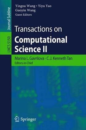 Wang / Yao |  Transactions on Computational Science II | Buch |  Sack Fachmedien