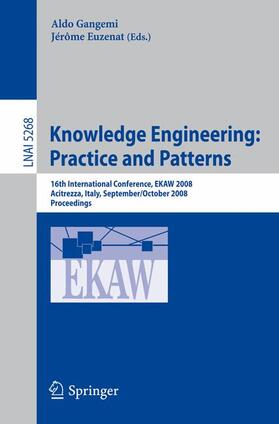 Gangemi / Euzenat |  Knowledge Engineering: Practice and Patterns | Buch |  Sack Fachmedien