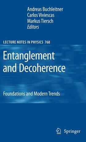 Buchleitner / Tiersch / Viviescas |  Entanglement and Decoherence | Buch |  Sack Fachmedien