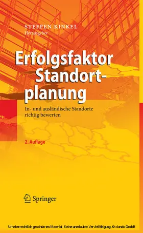 Kinkel |  Erfolgsfaktor Standortplanung | eBook | Sack Fachmedien