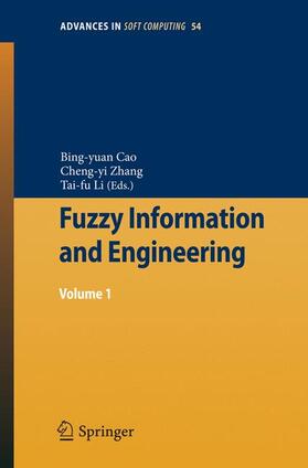 Cao / Li / Zhang |  Fuzzy Information and Engineering | Buch |  Sack Fachmedien