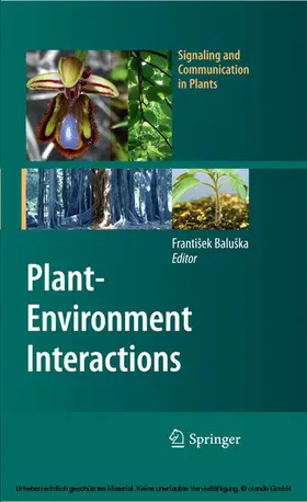 Baluška / Baluska |  Plant-Environment Interactions | eBook | Sack Fachmedien