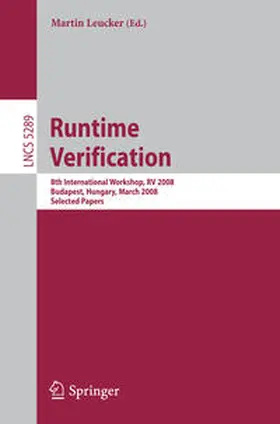 Leucker |  Runtime Verification | eBook | Sack Fachmedien