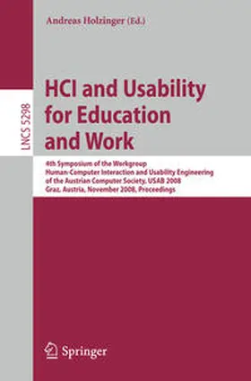 Holzinger |  HCI and Usability for Education and Work | eBook | Sack Fachmedien