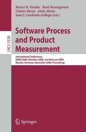 Dumke / Braungarten / Cuadrado-Gallego |  Software Process and Product Measurement | Buch |  Sack Fachmedien