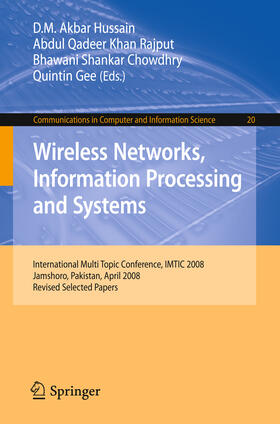 Hussain / Rajput / Chowdhry | Wireless Networks Information Processing and Systems | E-Book | sack.de