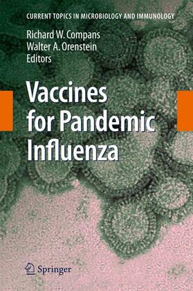 Orenstein / Compans |  Vaccines for Pandemic Influenza | Buch |  Sack Fachmedien