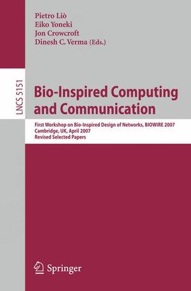 Liò / Verma / Yoneki |  Bio-Inspired Computing and Communication | Buch |  Sack Fachmedien