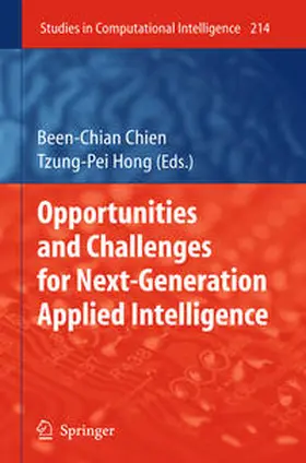 Chien / Hong |  Opportunities and Challenges for Next-Generation Applied Intelligence | eBook | Sack Fachmedien