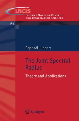 Jungers |  The Joint Spectral Radius | Buch |  Sack Fachmedien