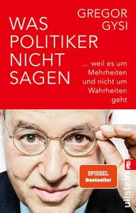 Gysi |  Was Politiker nicht sagen | Buch |  Sack Fachmedien