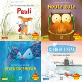 Weninger / Friester / Pfister |  Maxi-Pixi-4er-Set 79: Bilderbuch-Stars bei Maxi Pixi (4x1 Exemplar) | Buch |  Sack Fachmedien