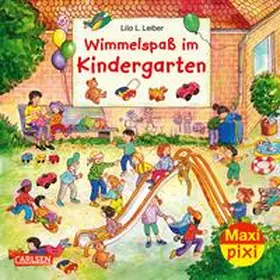 Leiber |  Maxi Pixi 296: Wimmelspaß im Kindergarten | Buch |  Sack Fachmedien