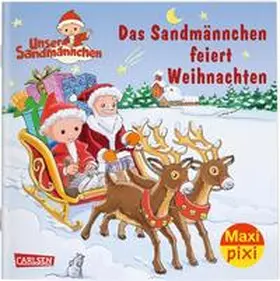 Nettingsmeier |  Maxi Pixi 300: Das Sandmännchen feiert Weihnachten | Buch |  Sack Fachmedien