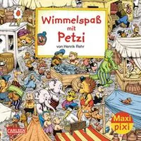 Sanderhage |  Maxi Pixi 170: Wimmelspaß mit Petzi | Buch |  Sack Fachmedien