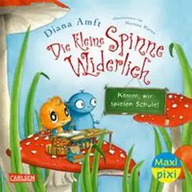 Amft |  Maxi Pixi 393: VE 5: Die kleine Spinne Widerlich: Komm, wir spielen Schule! (5 Exemplare) | Buch |  Sack Fachmedien