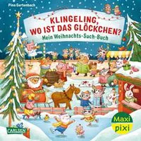  Maxi Pixi 447: VE 5: Klingeling, wo ist das Glöckchen? Mein Weihnachts-Such-Buch (5 Exemplare) | Buch |  Sack Fachmedien