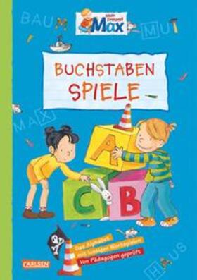 Paul |  Max Blaue Reihe: Mein Freund Max - Buchstaben-Spiele | Buch |  Sack Fachmedien