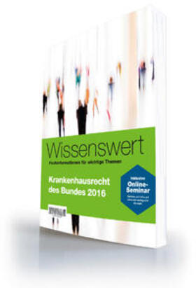  Krankenhausrecht des Bundes 2016 | Buch |  Sack Fachmedien