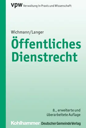 Wichmann | Öffentliches Dienstrecht | E-Book | sack.de