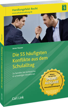 Hauser |  Die 55 häufigsten Konflikte aus dem Schulalltag | Buch |  Sack Fachmedien