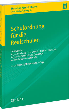  Schulordnung für die Realschulen | Buch |  Sack Fachmedien