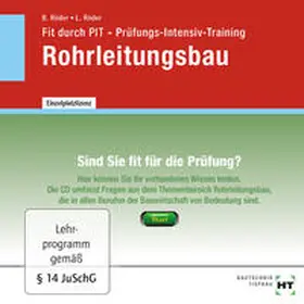 Röder |  Fit durch PIT - Prüfungs-Intensiv-Training Rohrleitungsbau | Sonstiges |  Sack Fachmedien