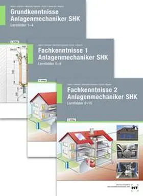 Albers / Wagner / Dommel |  Paketangebot Das Gesellenstück. Anlagenmechaniker SHK. Lernfelder 1-15 | Buch |  Sack Fachmedien