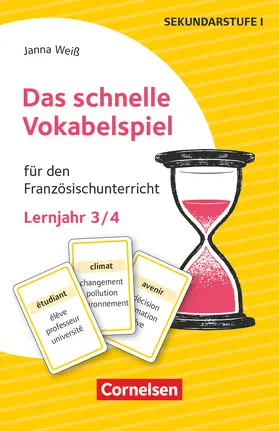 Weiß |  Das schnelle Vokabelspiel - Französisch - Lernjahr 3/4 | Loseblattwerk |  Sack Fachmedien