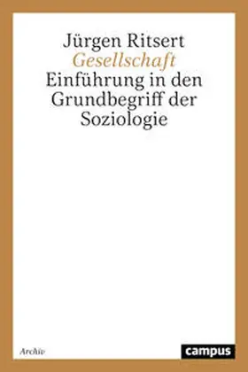 Ritsert |  Gesellschaft | Buch |  Sack Fachmedien