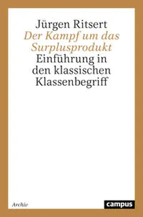 Ritsert |  Der Kampf um das Surplusprodukt | Buch |  Sack Fachmedien