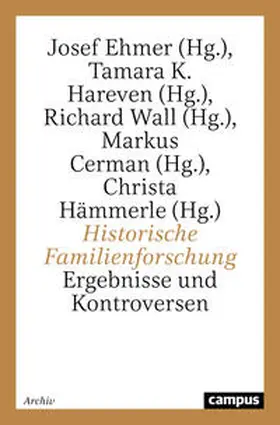 Cerman / Ehmer / Hareven |  Historische Familienforschung | Buch |  Sack Fachmedien